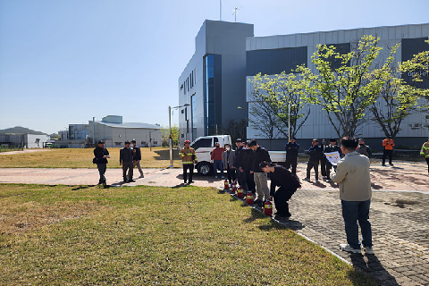 2026년 신재생에너지단지 합동 소방훈련